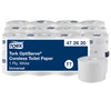 Kép 1/3 - Tork 472620 OptiServe® belsőmag nélküli Mid-size toalettpapír,1 rétegű, fehér, 24 tek/karton