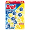 Bref Power Aktiv toalettfrissítő, Lemon (citrom), Mega Pack 3x50 g
