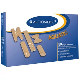 AQUATIC sebtapasz-készlet 50 db vízálló sebtapasszal