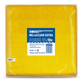 BonusPRO MicroCLEAN Extra kendő sárga 40x40cm (10db/csomag)