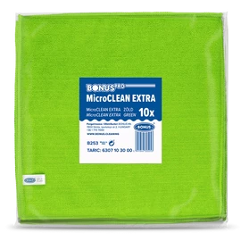 BonusPRO MicroCLEAN Extra kendő zöld 40x40cm (10db/csomag)