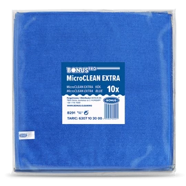 BonusPRO MicroCLEAN Extra kendő kék 40x40cm (10db/csomag)