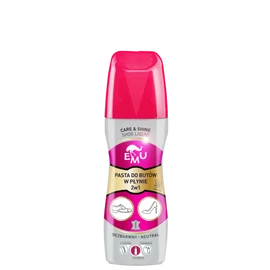 EMU Care & Shine Shoe Liquid folyékony cipőfényező 2in1 színtelen 75 ml