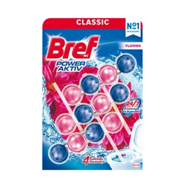 Bref Power Aktiv toalettfrissítő, Flower 3x50 g
