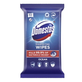 Domestos higiénikus törlőkendő (60 db/csomag)