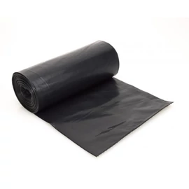 Kukazsák, 25 L, 50x50 cm, fekete (20 db/tekercs)
