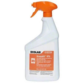 ECOLAB Greaselift RTU konyhai tisztítószer, nem maró zsíroldó hatással, szórófejes kiszerelésben, 750 ml