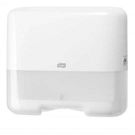 TORK 553100 Elevation Mini Singlefold hajtogatott kéztörlőpapír-adagoló, műanyag, fehér