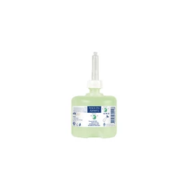 TORK 420652 Luxury Hair &amp; Body Mini folyékony szappan hajra és testre, friss citromfű illatú, világoszöld, 475 ml, 475 adag (8 flakon/karton)