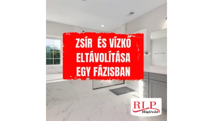 Zsíros szennyeződés és vízkő egyidejű eltávolítása 
