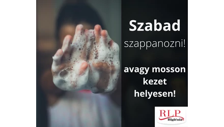 Szabad szappanozni!