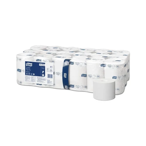 Tork 472584 belső mag nélküli Mid-size toalettpapír, 1 rétegű, fehér,  36 tek/karton