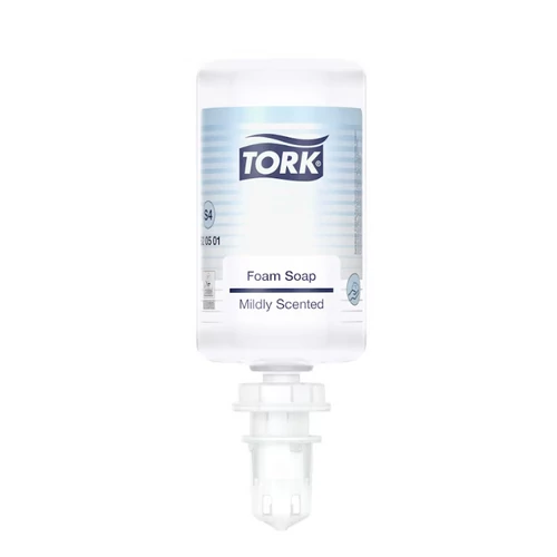TORK 520501 Mild kézkímélő habszappan, friss illatú, áttetsző, 1 L, 2500 adag (6 flakon/karton)