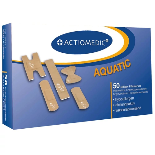 AQUATIC sebtapasz-készlet 50 db vízálló sebtapasszal