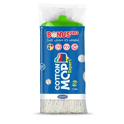  BonusPro pamut mopfej 350g ZÖLD