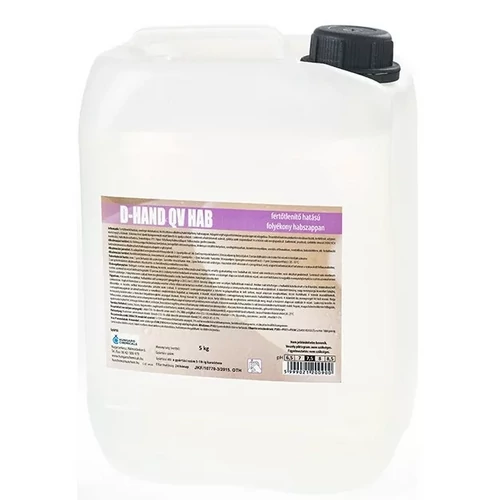 HC D-HAND QV Fertőtlenítő Habszappan 5 kg