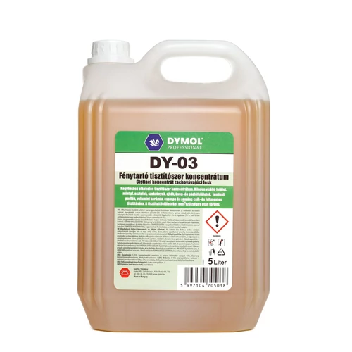 DY-03 fénytartó tisztítószer koncentrátum, 5 L