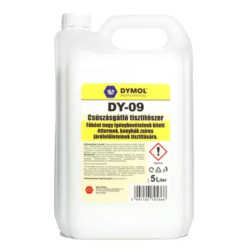 DY-09 csúszásgátló tisztítószer, 5 L