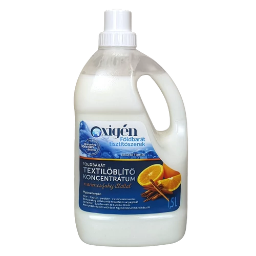 OXIGÉN Földbarát hypoallergén öblítő koncentrátum narancs-fahéj illattal 1,5 L