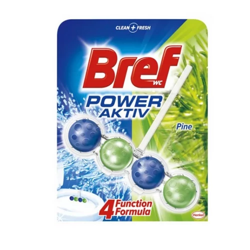 Bref Power Aktiv toalettfrissítő, Pine (fenyő), 50 g
