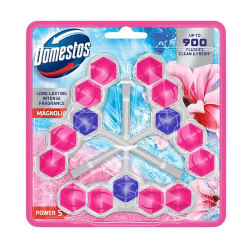 Domestos Power5 WC illatosító  Magnolia 3x50g