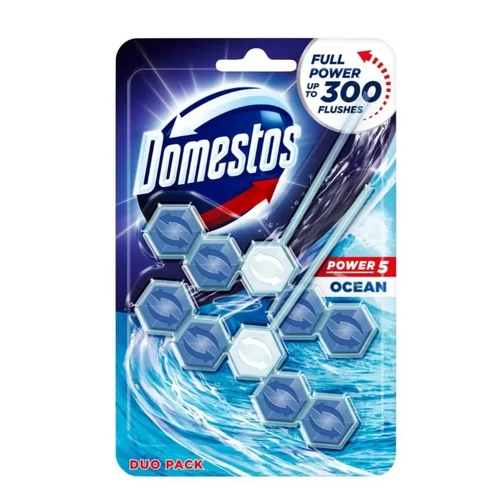 Domestos power wc tisztító OCEAN  2x55 g