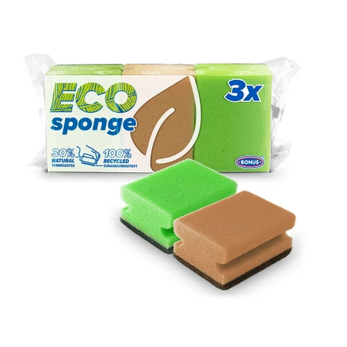 Bonus ECO formázott mosogatószivacs 3x kifutó termék