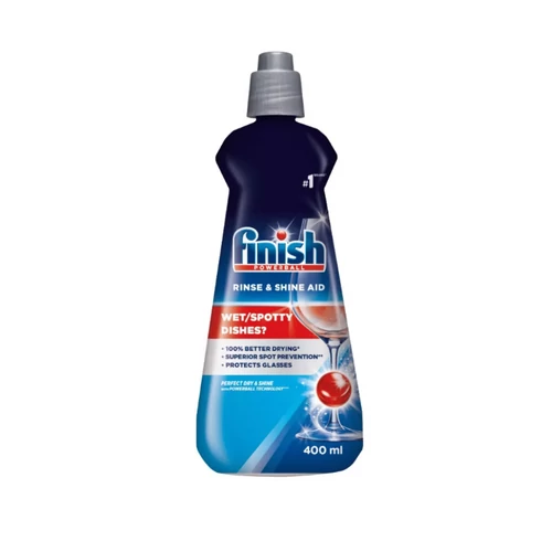 Finish Rinse & Shine Aid mosogatógép öblítő 400ml