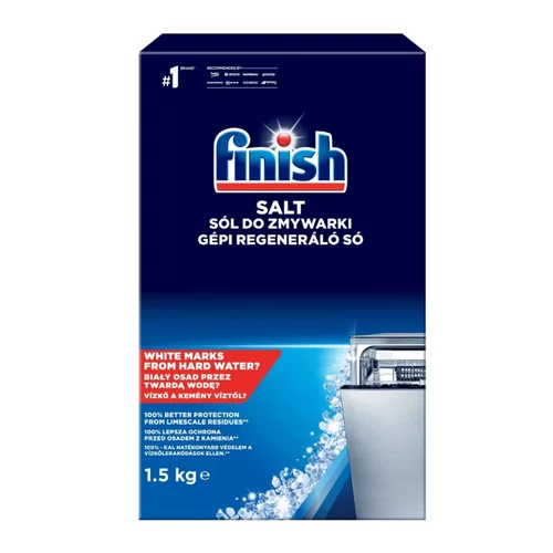 Finish Regeneráló, vízlágyító Só 1,5 kg