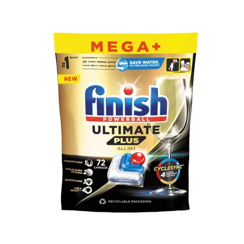 Finish Ultimate Plus All in 1 mosogatógép tabletta 72db