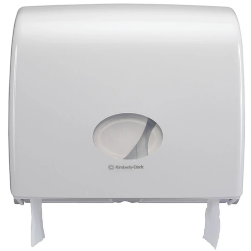 KC 6991 Aquarius Midi Jumbo WC papír adagoló, fehér, műanyag, 38x45x13cm- kifutó termék