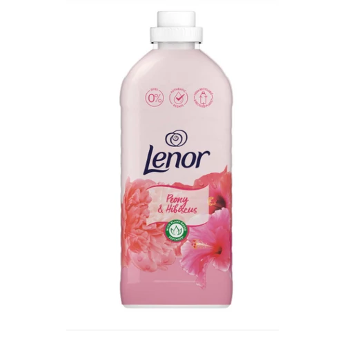 Lenor Peony & Hibiscus Textilöblítő 1200 ml 44 Mosáshoz