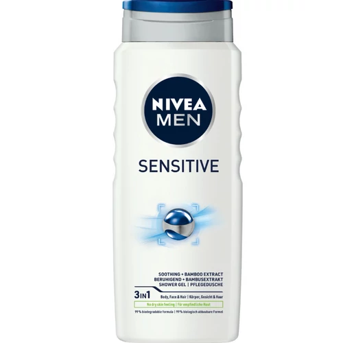 NIVEA Men Sensitive 250 ml nyugtató tusfürdő