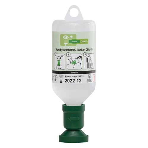 PLUM munkavédelmi szemkimosó, 500 ml