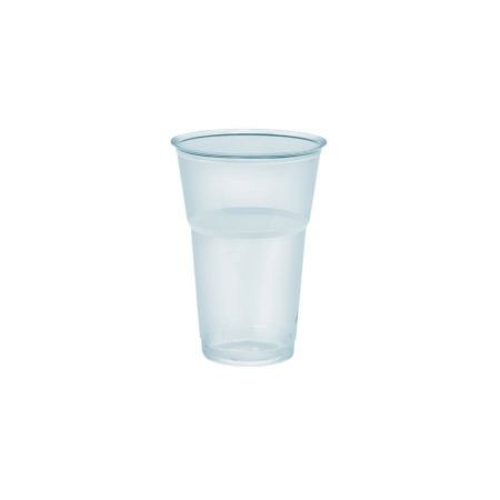 Műanyag pohár 4 dl, víztiszta (50 darab/csomag)