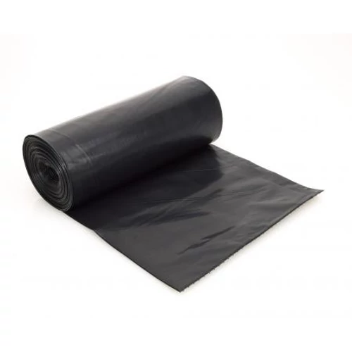 Kukazsák, 160 L, 80x120 cm, fekete (20 db/tekercs)
