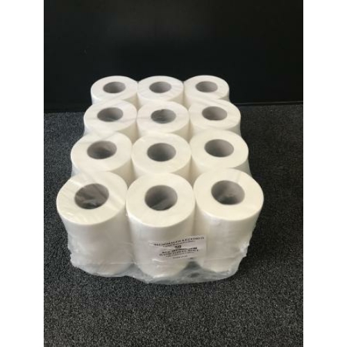 RLP közületi belsőmagos kéztörlő papír, 2 rétegű, 14-es, 100% cellulóz, hófehér (50 m/guriga, 12 guriga/zsugor)