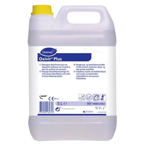 Diversey Oxivir Plus tisztító fertőtlenítőszer 5 L