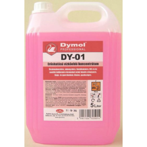 DY-01 erős hatású vízkőoldó koncentrátum, 5 L