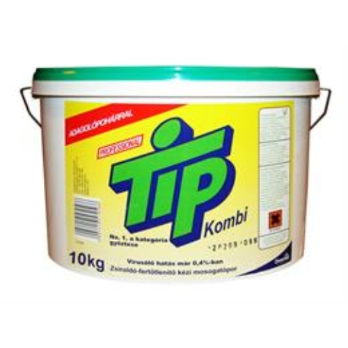Tip Kombi Professional zsíroldó-fertőtlenítő kézi mosogatópor, 10 kg