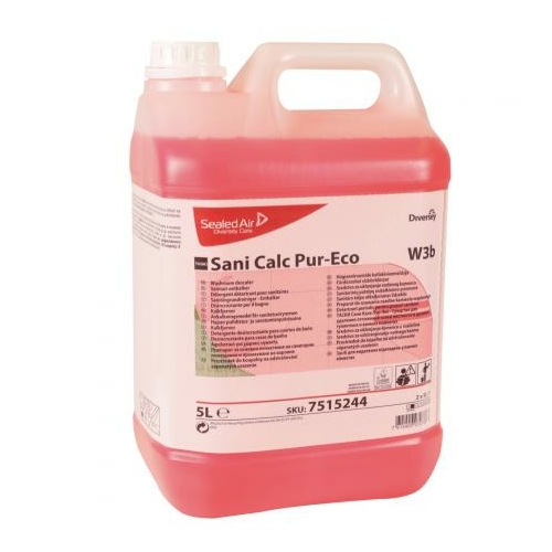 Diversey Taski Sani Calc Pur-Eco vízkőoldó szanitertisztító, Sealed Air, 5 L