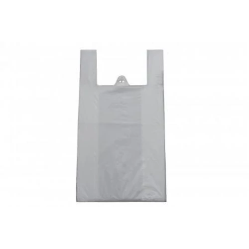 Nylon szatyor, 35x60 cm, fehér (500 darab/csomag)