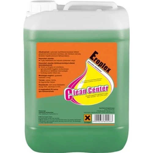 Eroplex speciális öblítőszer (gőzpárolóhoz), 5 L
