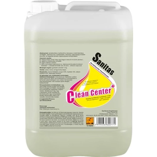 Sanitas klórtartalmú tisztítószer, 5 L