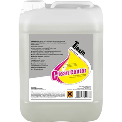 Tioxin ezüsttisztító szer, 5 L