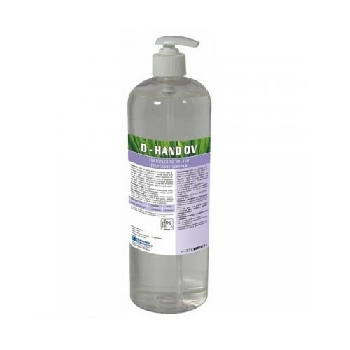 HC D-Hand QV fertőtlenítő hatású folyékony szappan, pumpás, 1 kg