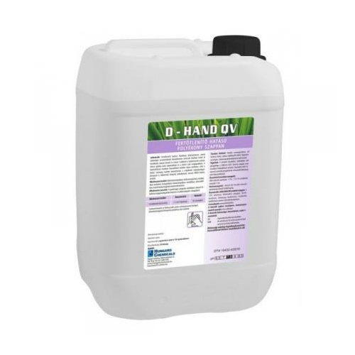 HC D-Hand QV fertőtlenítő hatású folyékony szappan, 5 kg