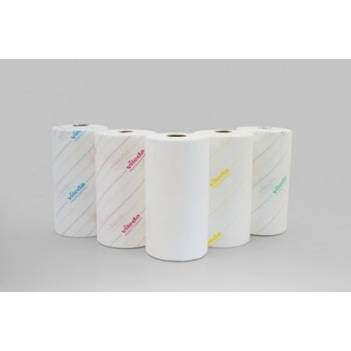 VILEDA MicroRoll perforált papírtörlő kendő, 25x35 cm/lap fehér (200 lap/guriga)