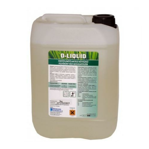 HC D-Liquid fertőtlenítő hatású kétfázisú folyékony kézi mosogatószer, 5 kg