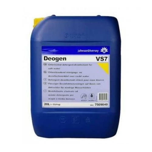 Diversey Deogen VS7 klóros fertőtlenítőszer (lágy vízhez), 20 L
